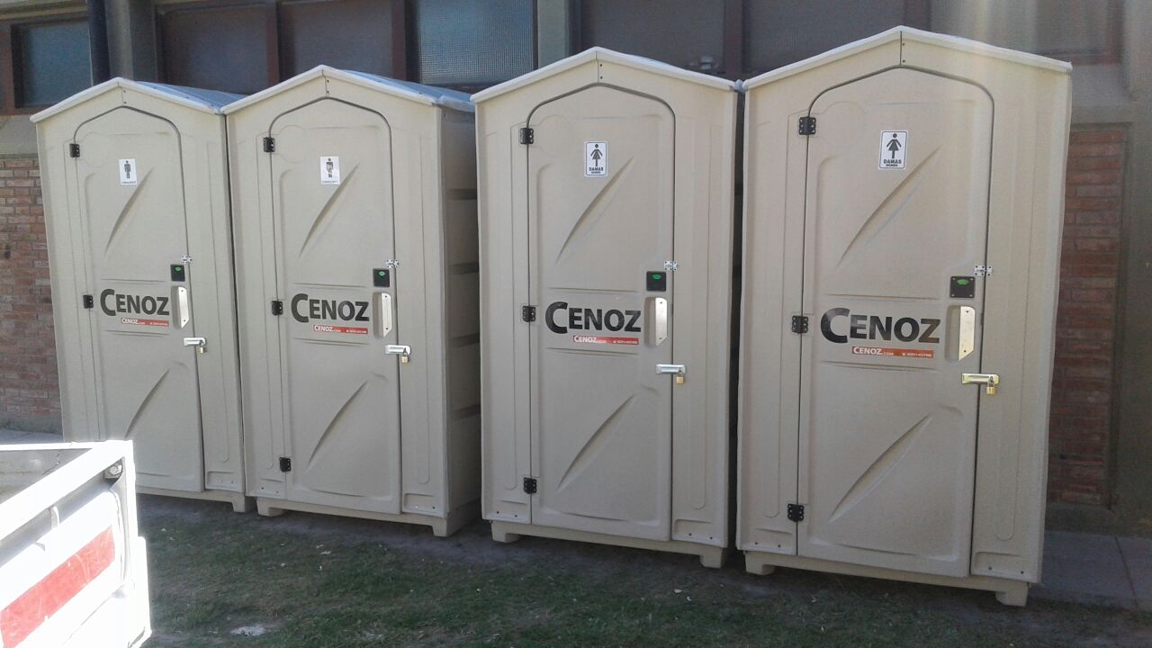 Duchas portatiles plástico marrón