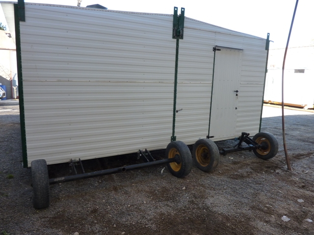 Modulo Doble de 6 mts x 4.80 con kit ejes transporte manual Cenoz